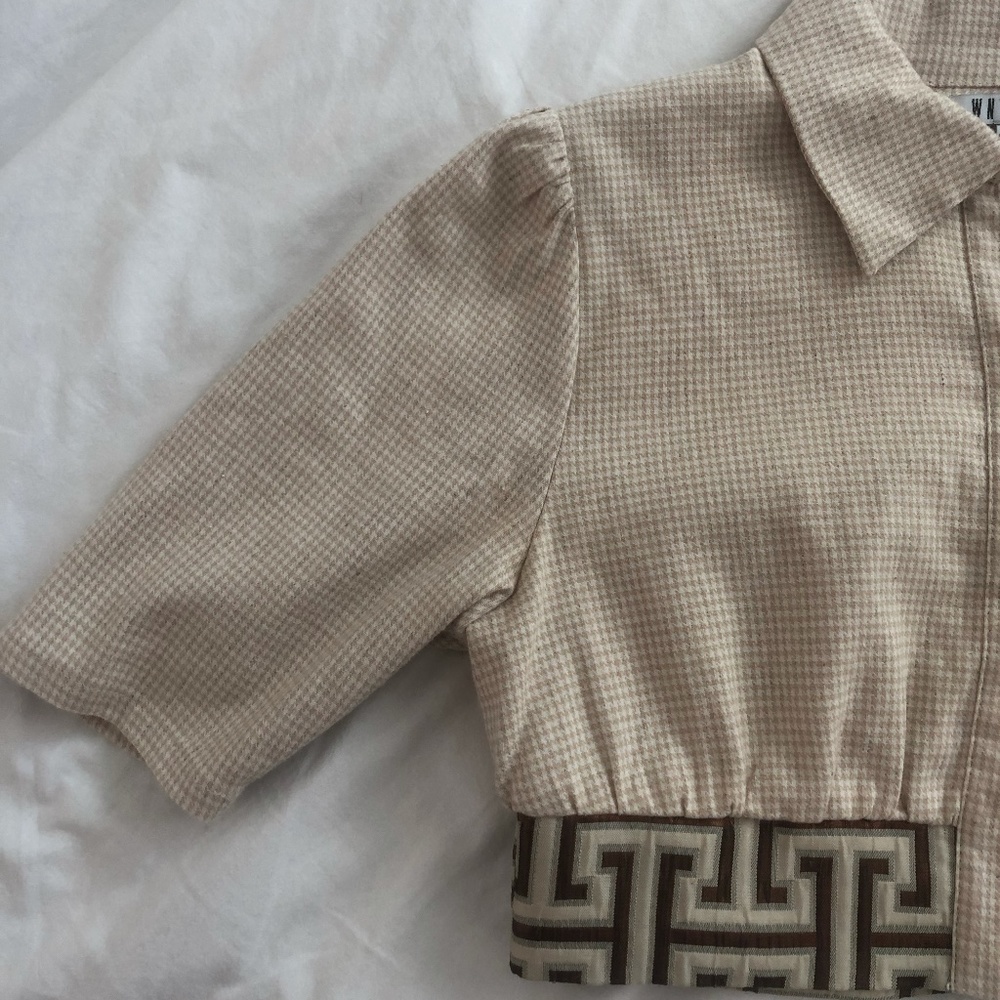 Wntrmse Collared Cropped Button Down - image 5